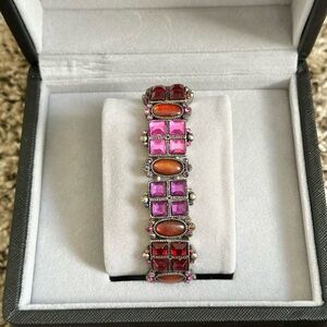 Vintage 90s Stretch Link Bracelet